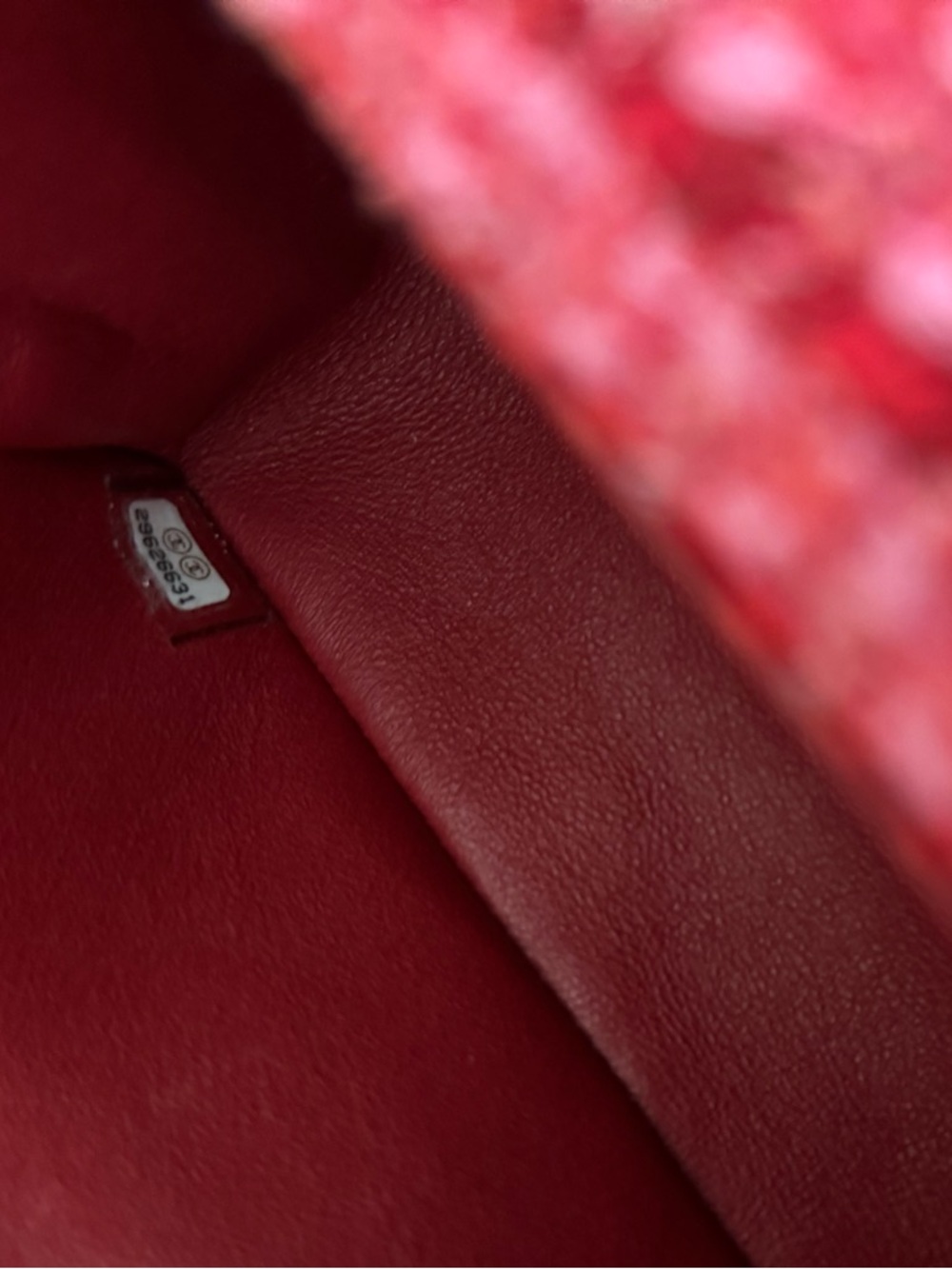 CHANEL  2.55 Reissue Multicolor Tweed Mini Chain Bag - Picture 9 of 10